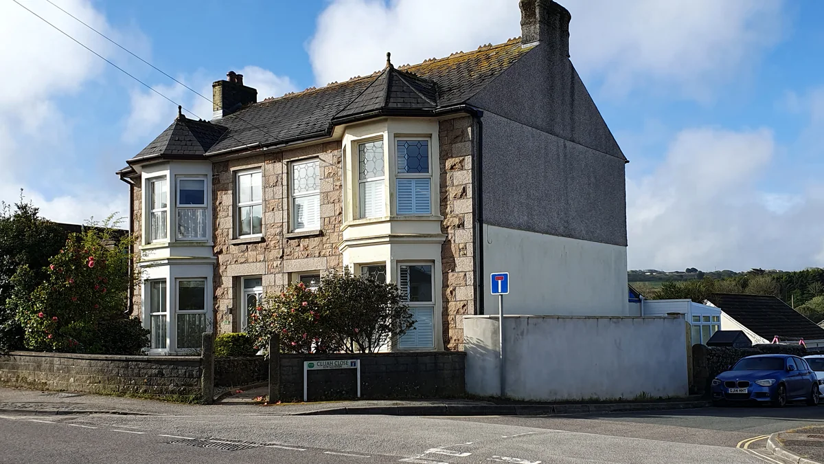 A pair of semi-detached houses